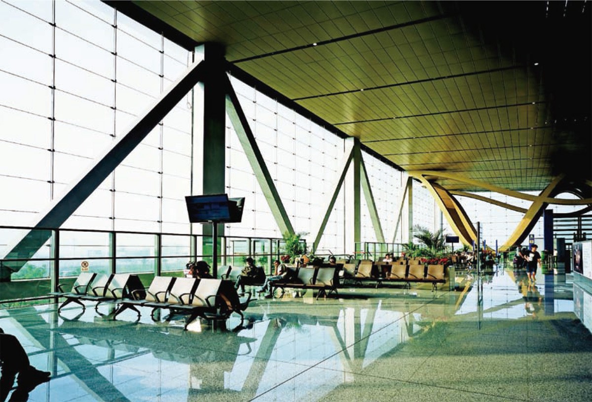 Glass curtain wall for China,Kunming Changshui International Airport