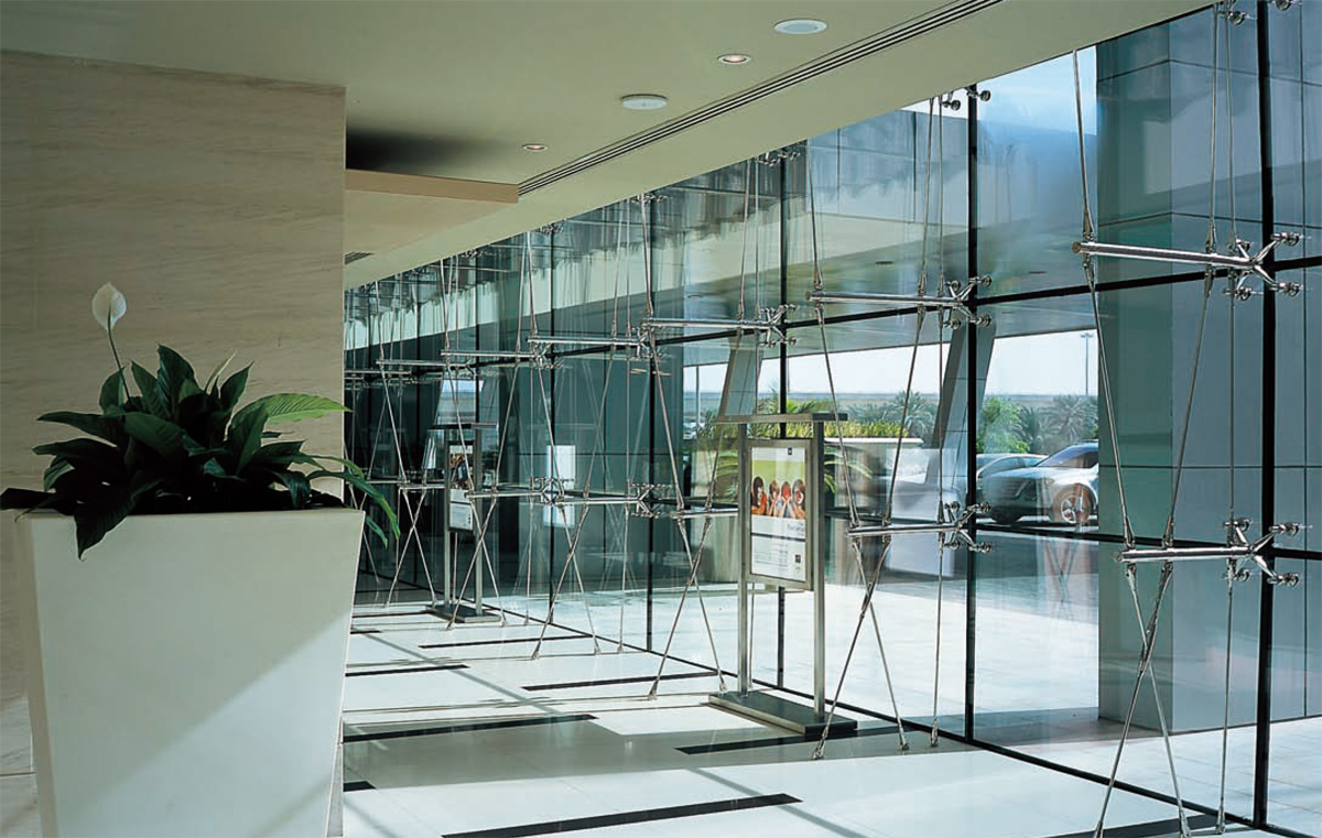 Glass curtain wall  for Abu Dhabi PARK ROTANA Hotel