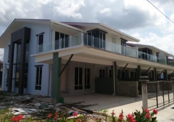 50 houses project in Sabah, Malaysia, in 2015