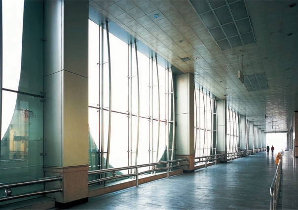 Glass curtain wall  for Lanzhou Station,China